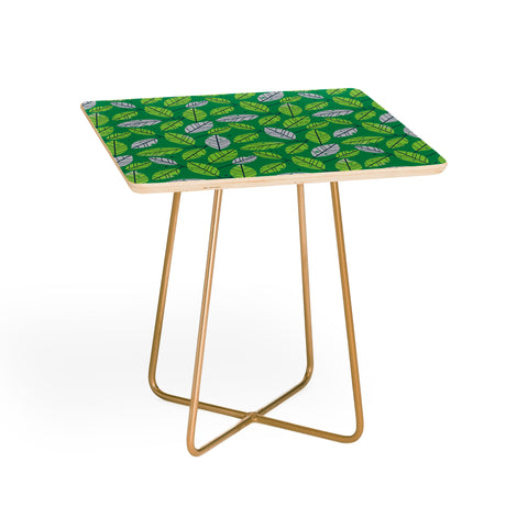 Lucie Rice Leafy Greens Side Table