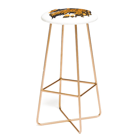 Lucie Rice Lionel Leo Bar Stool