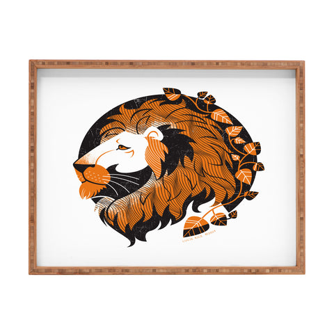 Lucie Rice Lionel Leo Rectangular Tray