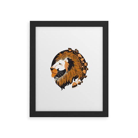 Lucie Rice Lionel Leo Framed Art Print