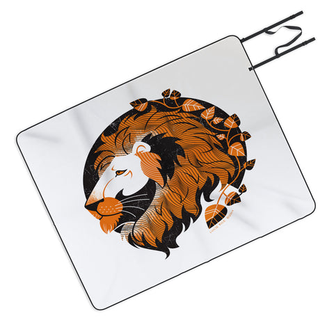 Lucie Rice Lionel Leo Picnic Blanket