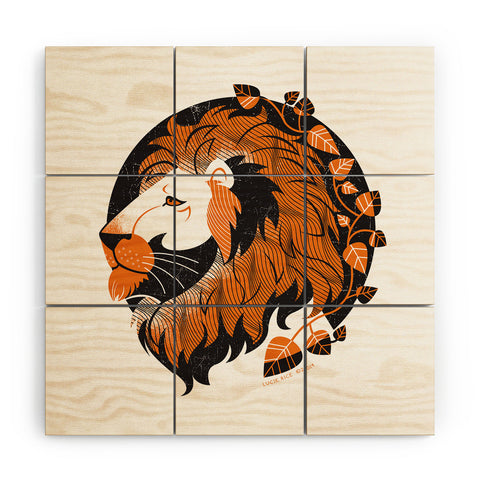 Lucie Rice Lionel Leo Wood Wall Mural