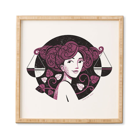 Lucie Rice Lola Libra Framed Wall Art