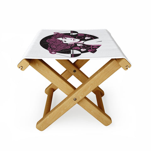 Lucie Rice Lola Libra Folding Stool
