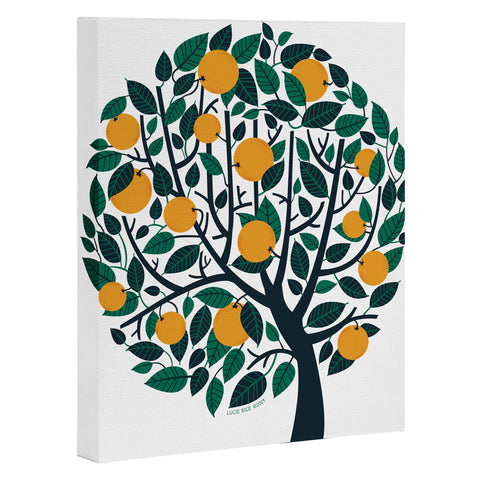Lucie Rice Orange Tree Art Canvas