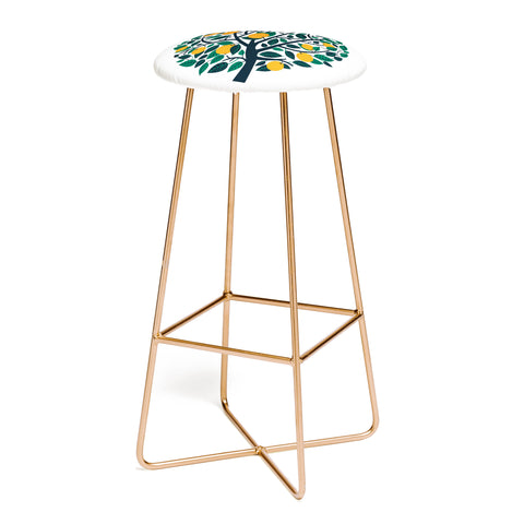 Lucie Rice Orange Tree Bar Stool