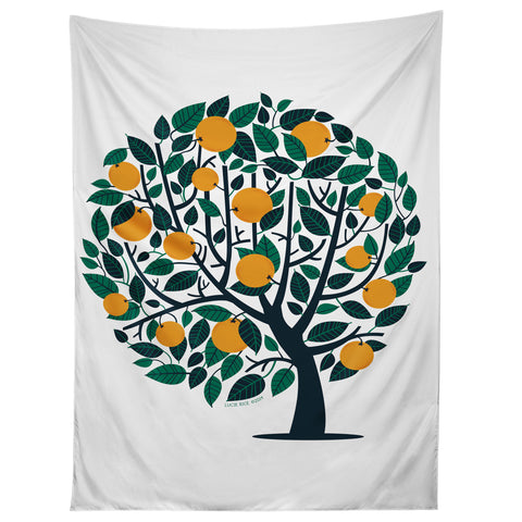 Lucie Rice Orange Tree Tapestry
