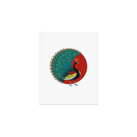 Lucie Rice Peacockin Art Print