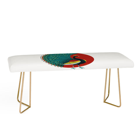Lucie Rice Peacockin Bench