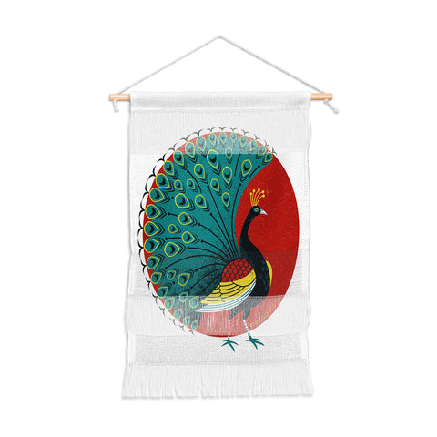 Lucie Rice Peacockin Wall Hanging Portrait