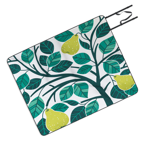 Lucie Rice Pear Tree Picnic Blanket