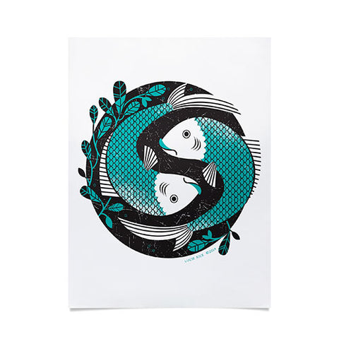 Lucie Rice Pearl and Polly Pisces Poster