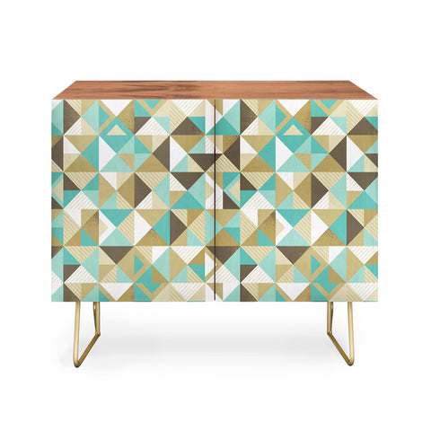 Lucie Rice Sand and Sea Geometry Credenza