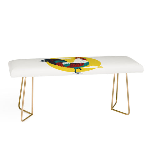 Lucie Rice Strut Bench