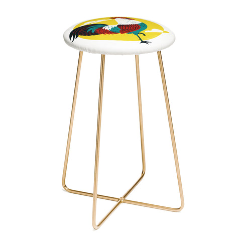 Lucie Rice Strut Counter Stool