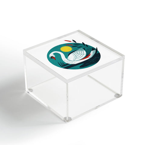 Lucie Rice Swan Acrylic Box