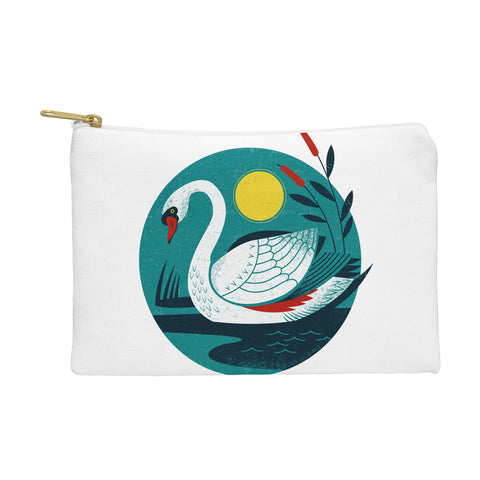Lucie Rice Swan Pouch