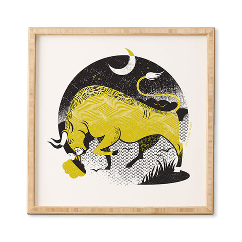 Lucie Rice Tito Taurus Framed Wall Art