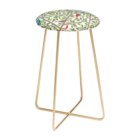 Lucie Rice Tweet Tweet Counter Stool
