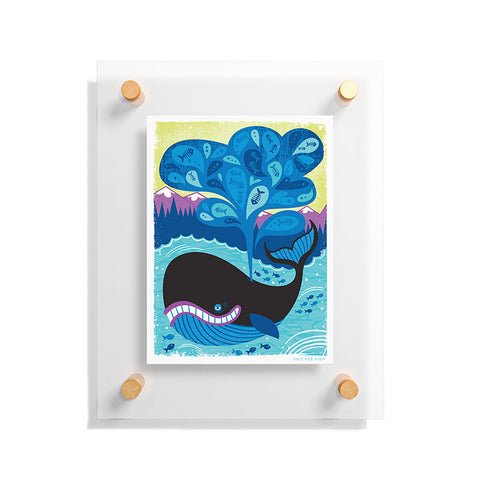 Lucie Rice Whale of a Tale Floating Acrylic Print