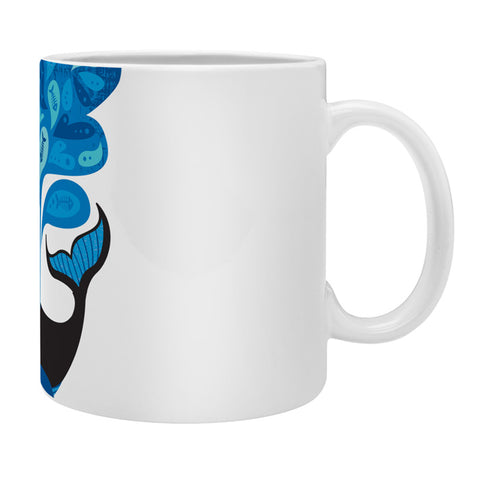 Lucie Rice Whale of a Tale Coffee Mug
