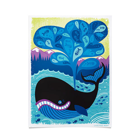 Lucie Rice Whale of a Tale Poster