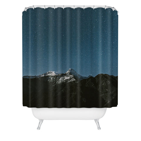Luke Gram Annapurna Himalayas Shower Curtain