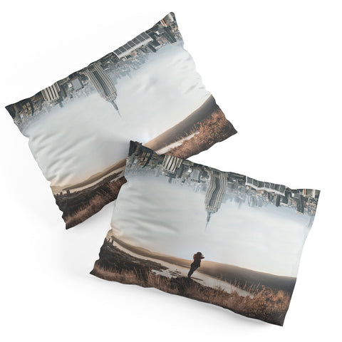 Luke Gram Between Earth City Pillow Shams