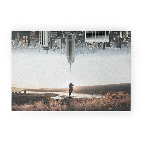 Luke Gram Between Earth City Welcome Mat