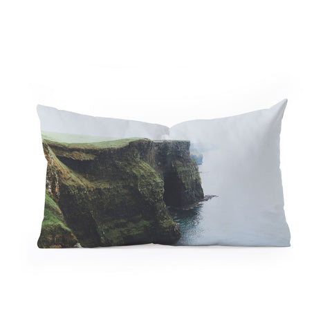 Luke Gram Cliffs of Moher Oblong Throw Pillow