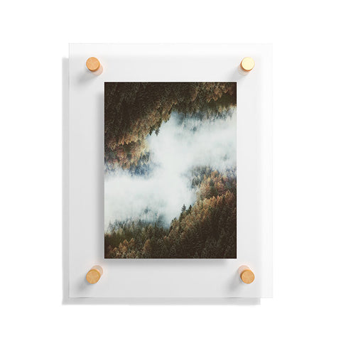 Luke Gram Forest Layers Floating Acrylic Print