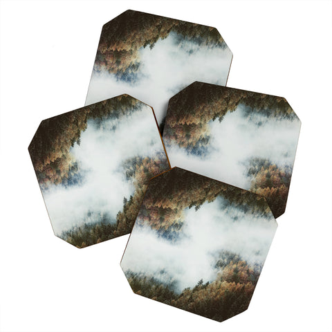Luke Gram Forest Layers Coaster Set
