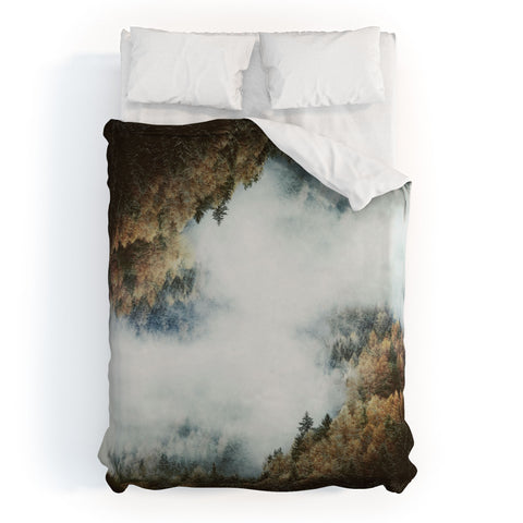 Luke Gram Forest Layers Duvet Cover