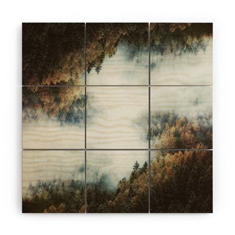Luke Gram Forest Layers Wood Wall Mural