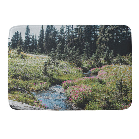 Luke Gram Garibaldi Provincial Park Memory Foam Bath Mat