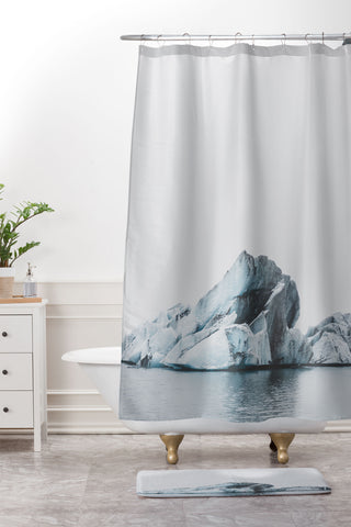 Luke Gram Jkulsrln Iceland Shower Curtain And Mat