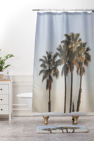 Luke Gram LA I Shower Curtain And Mat