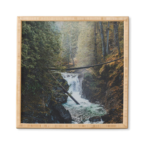 Luke Gram Little Qualicum Falls Framed Wall Art