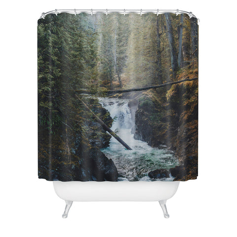 Luke Gram Little Qualicum Falls Shower Curtain