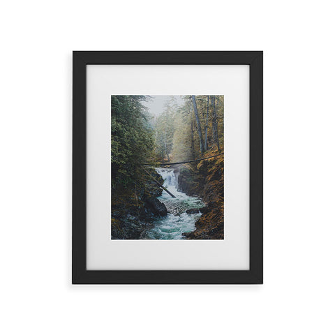 Luke Gram Little Qualicum Falls Framed Art Print