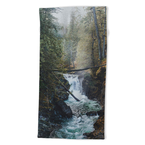 Luke Gram Little Qualicum Falls Beach Towel