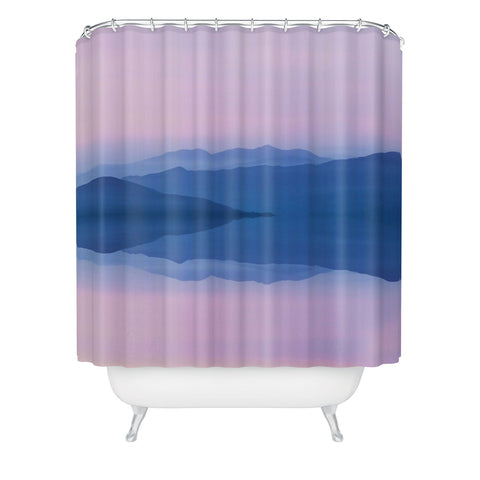 Luke Gram Mountain Reflections Shower Curtain