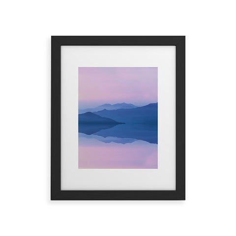 Luke Gram Mountain Reflections Framed Art Print