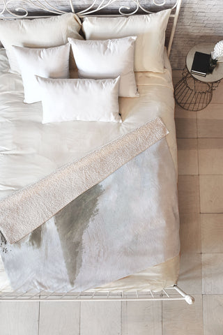 Luke Gram Oregon Coast I Fleece Throw Blanket