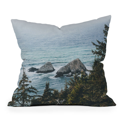 Luke Gram Pacific Northwest I Outdoor Throw Pillow