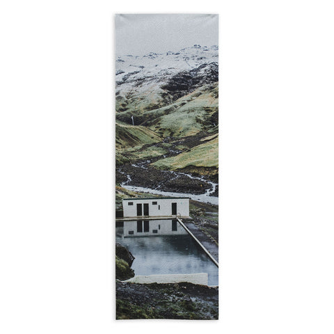 Luke Gram Seljavallalaug Iceland Yoga Towel