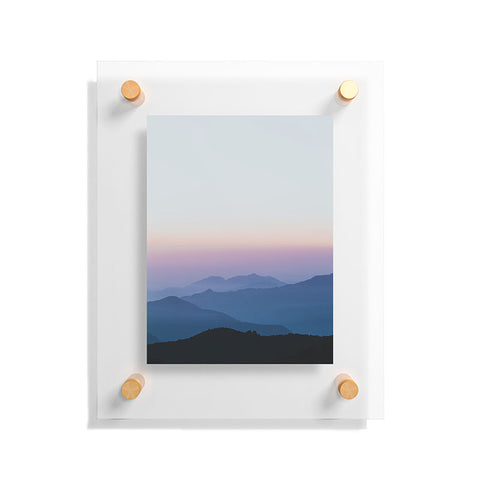 Luke Gram Sunset in the Annapurnas Floating Acrylic Print