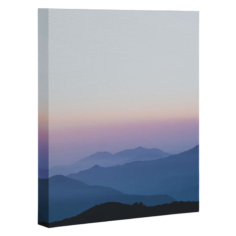 Luke Gram Sunset in the Annapurnas Art Canvas