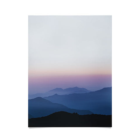 Luke Gram Sunset in the Annapurnas Poster