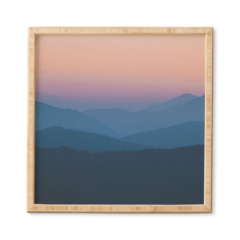 Luke Gram Sunset over Nepal Framed Wall Art
